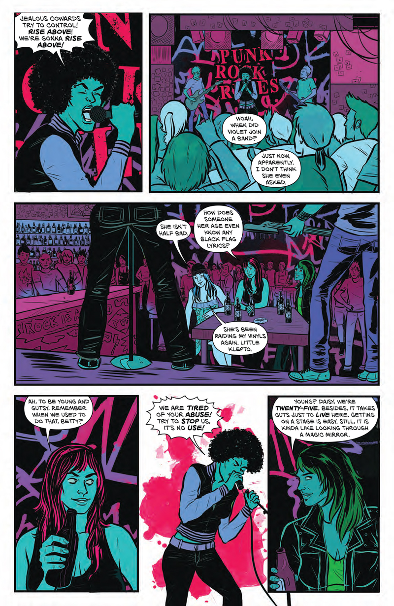 Illustration for article titled Exclusive BOOM! preview: Curb Stomp #1 brings the pain with a badass girl gang